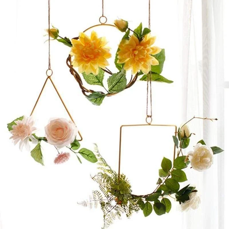 Gold Geometric Hanging Decorations - Glova