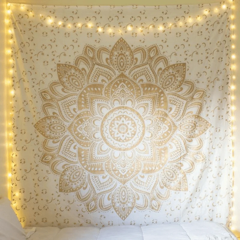 Gold Mandala Tapestry - Glova