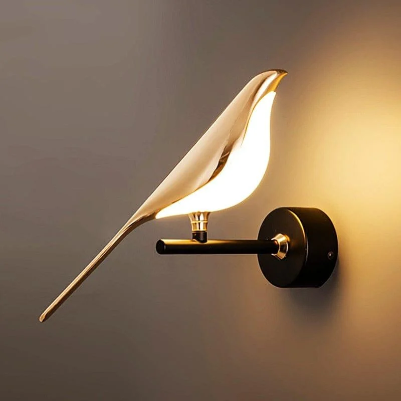 Golden Bird Wall Light - Glova