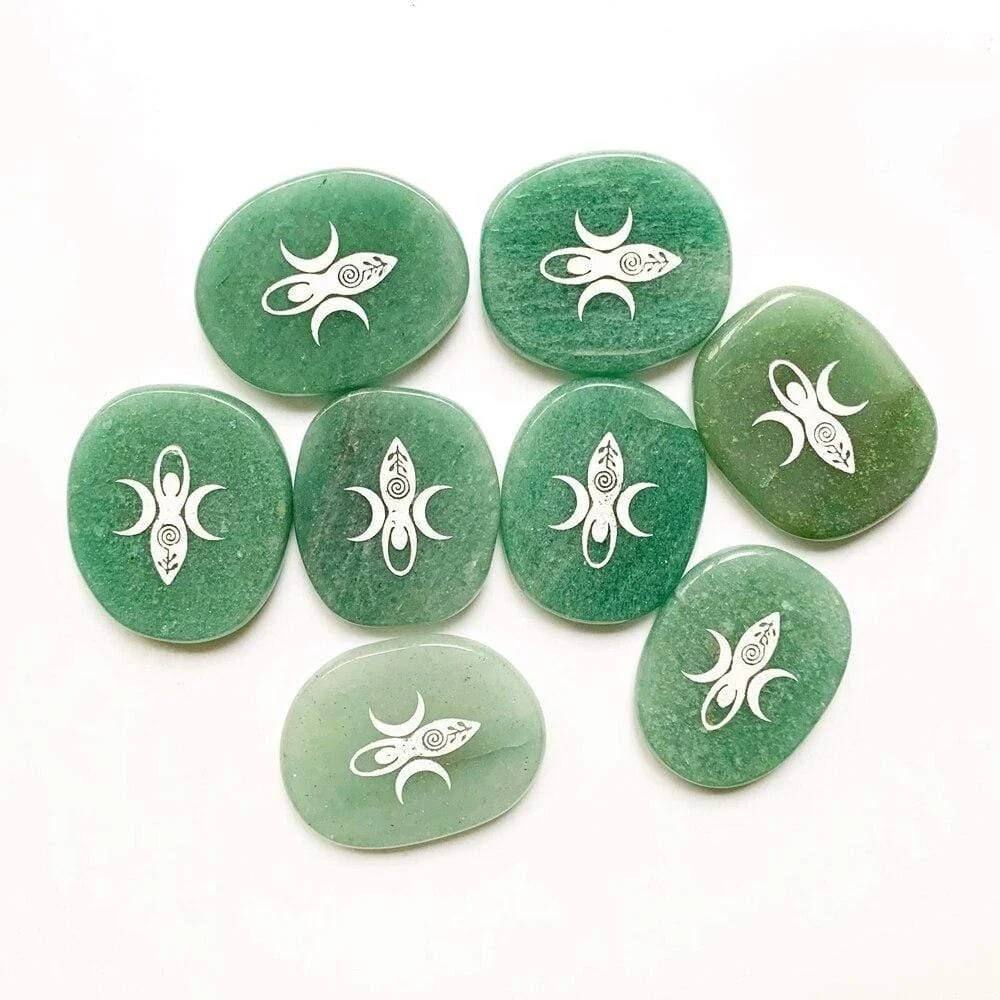 Green Aventurine Goddess Stone - Glova