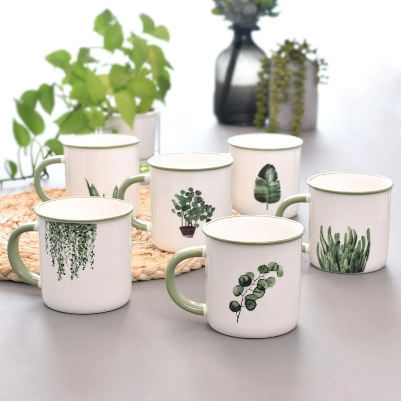 Green Plants Mugs - Glova