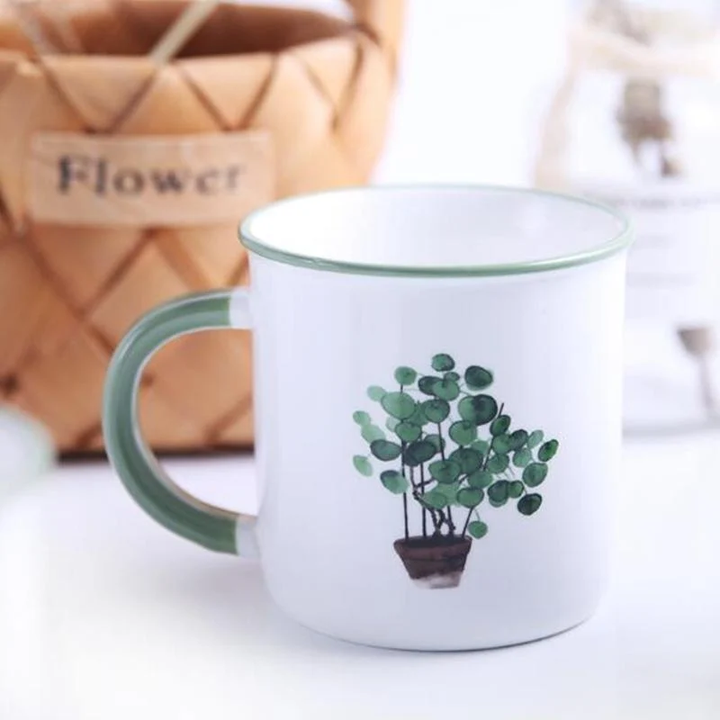 Green Plants Mugs - Glova