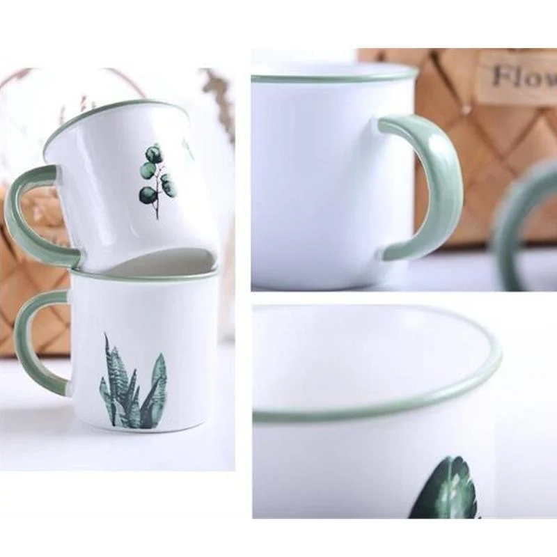 Green Plants Mugs - Glova