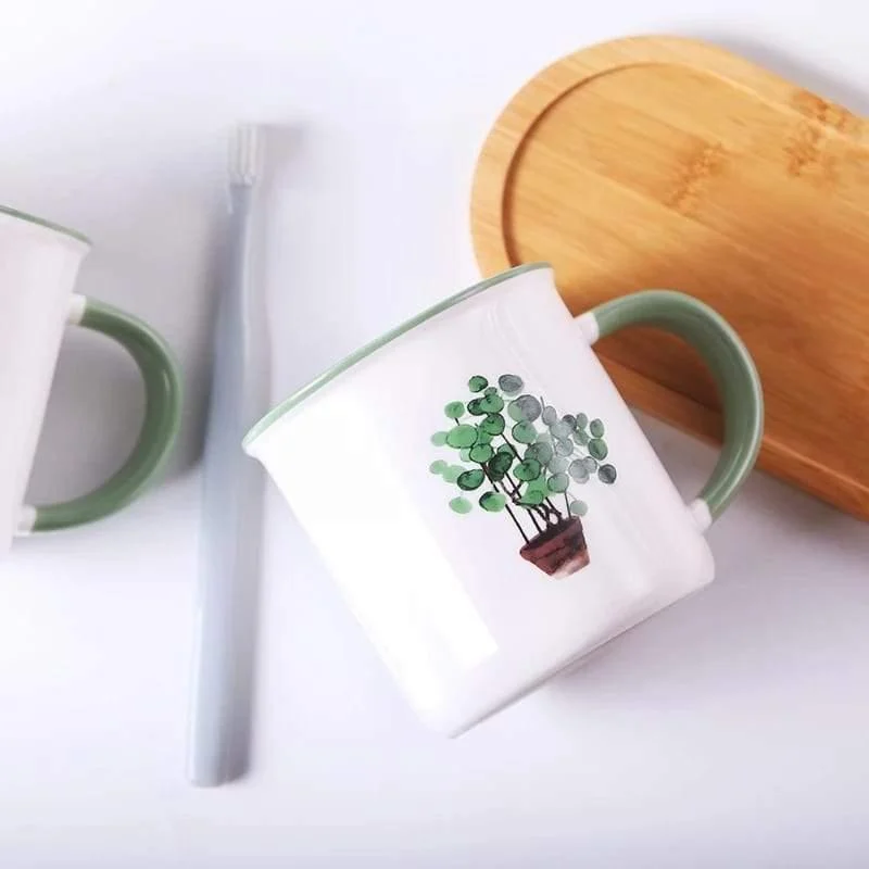 Green Plants Mugs - Glova