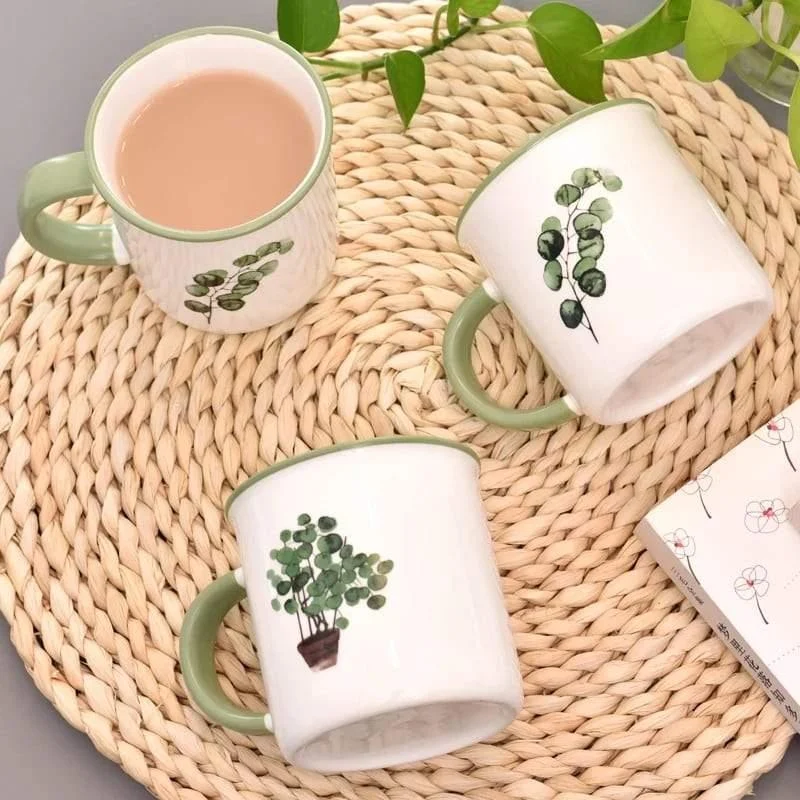 Green Plants Mugs - Glova