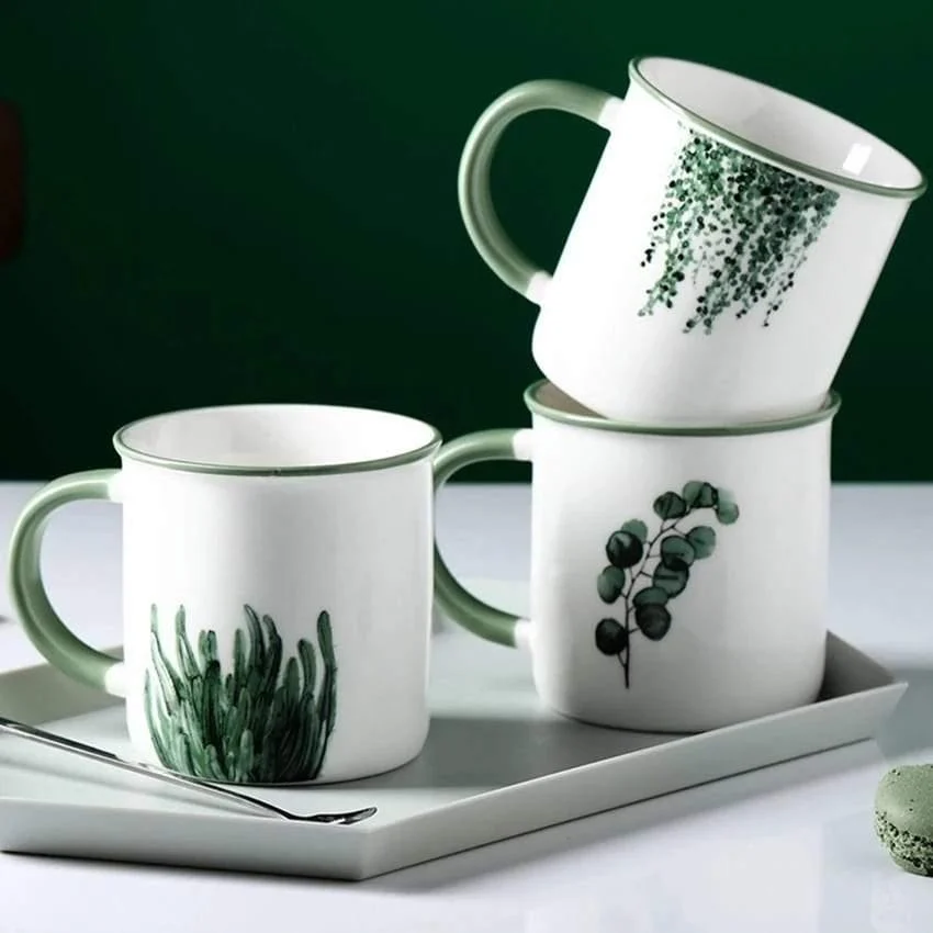 Green Plants Mugs - Glova