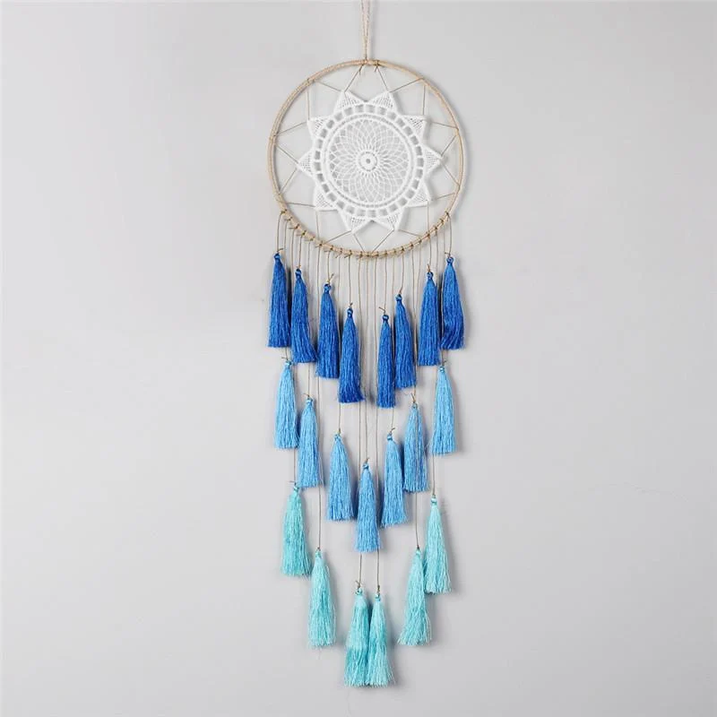 Groovy Dreamcatcher with Tassels (11 Colors) - Glova