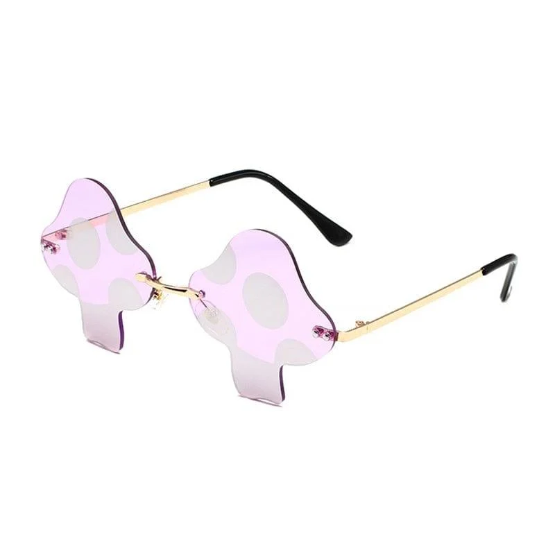 Groovy Mushroom Festival Sunglasses - Glova