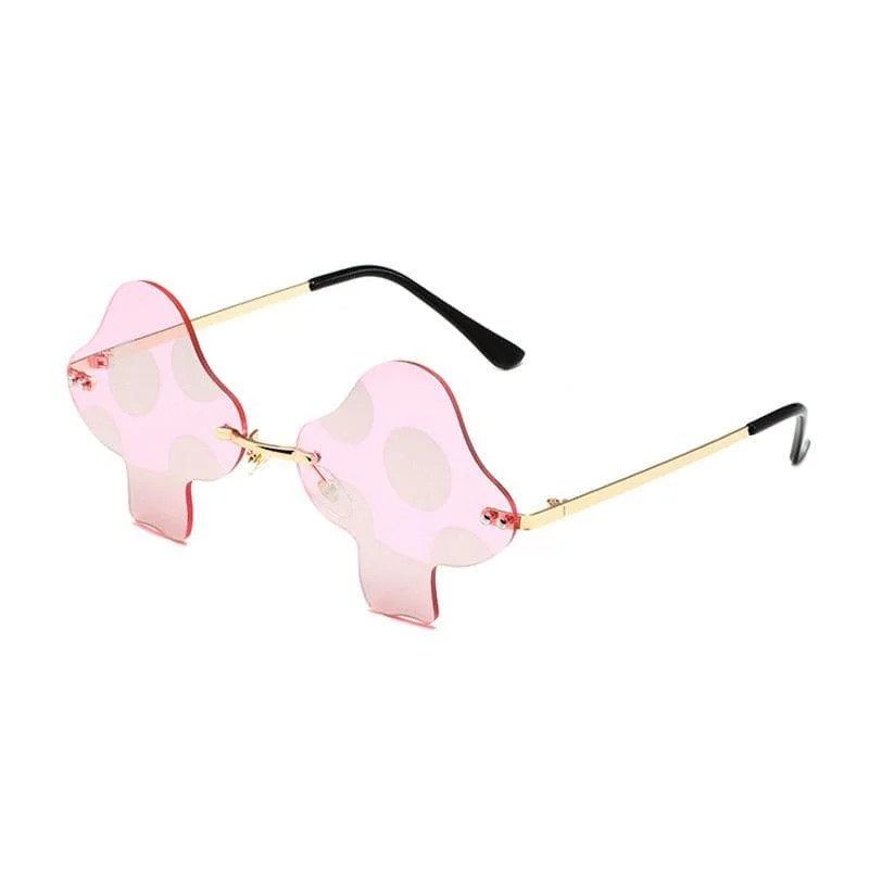 Groovy Mushroom Festival Sunglasses - Glova