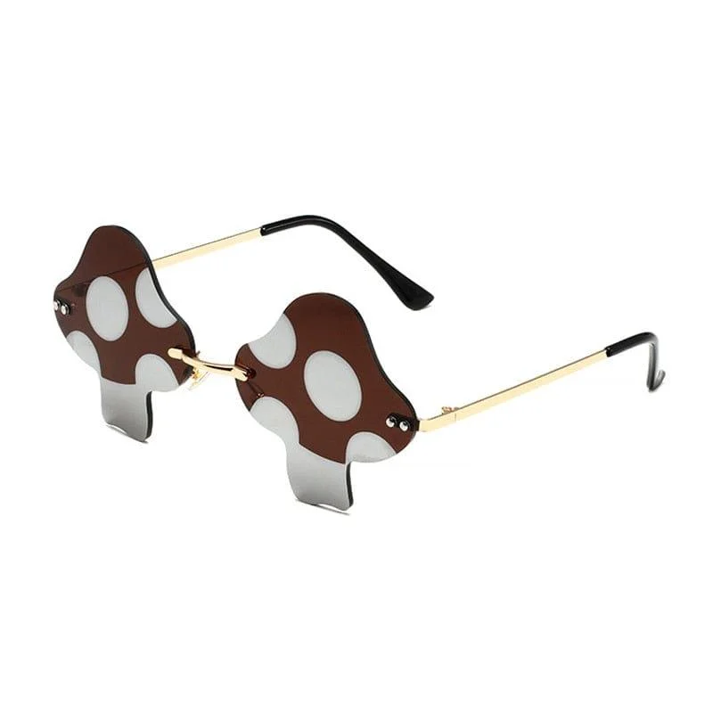 Groovy Mushroom Festival Sunglasses - Glova