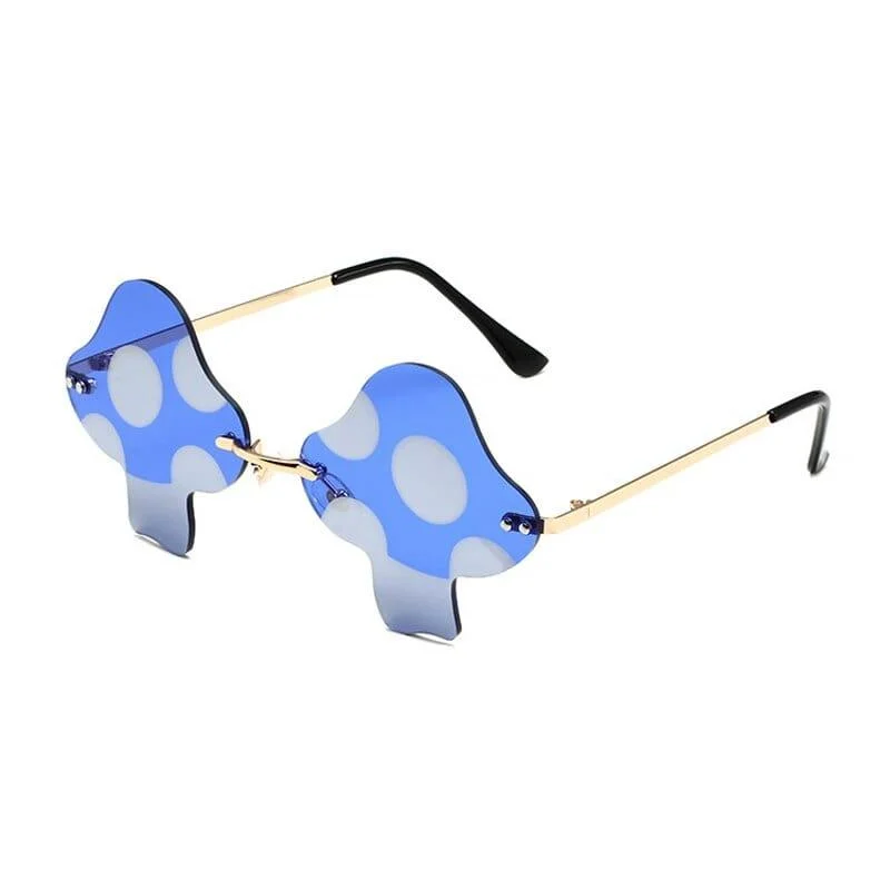 Groovy Mushroom Festival Sunglasses - Glova