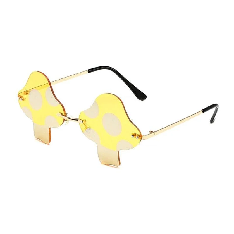 Groovy Mushroom Festival Sunglasses - Glova