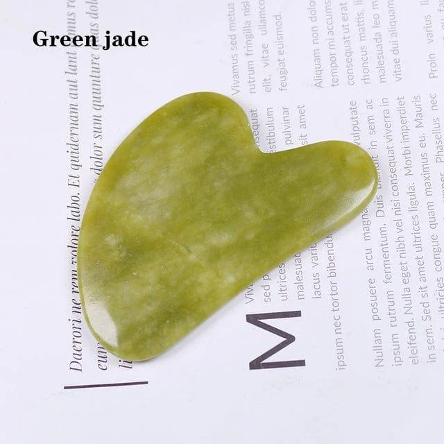 Gua Sha Heart Shaped Crystal Quartz - Glova