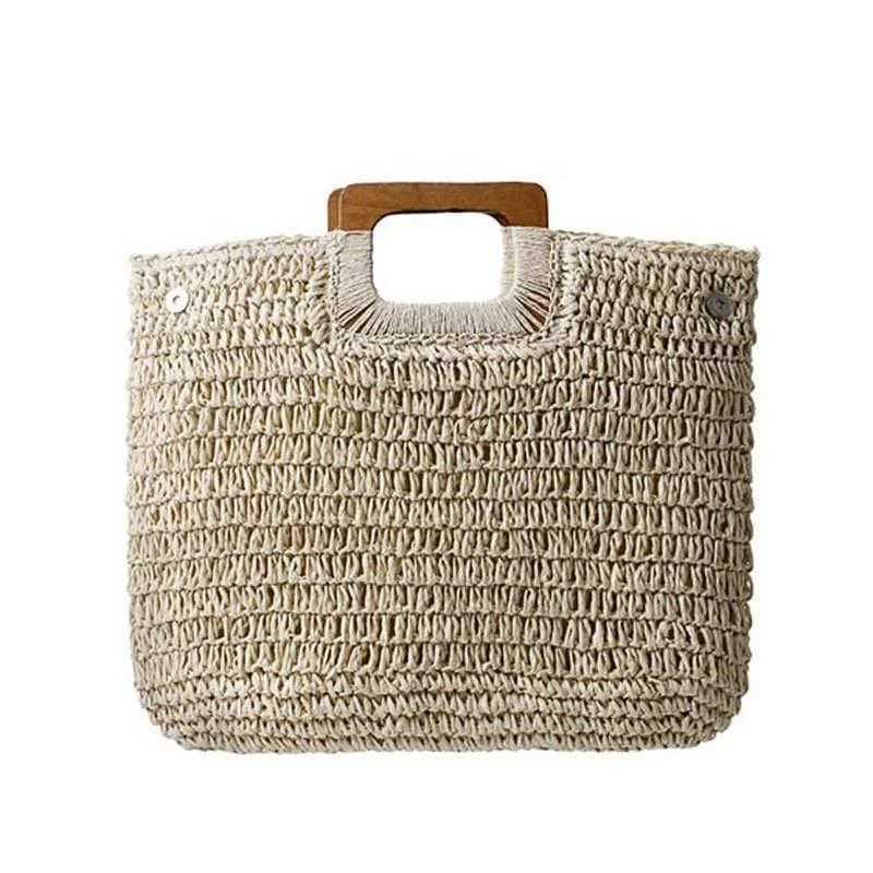 Gunni Knitted Straw Handbag - Glova