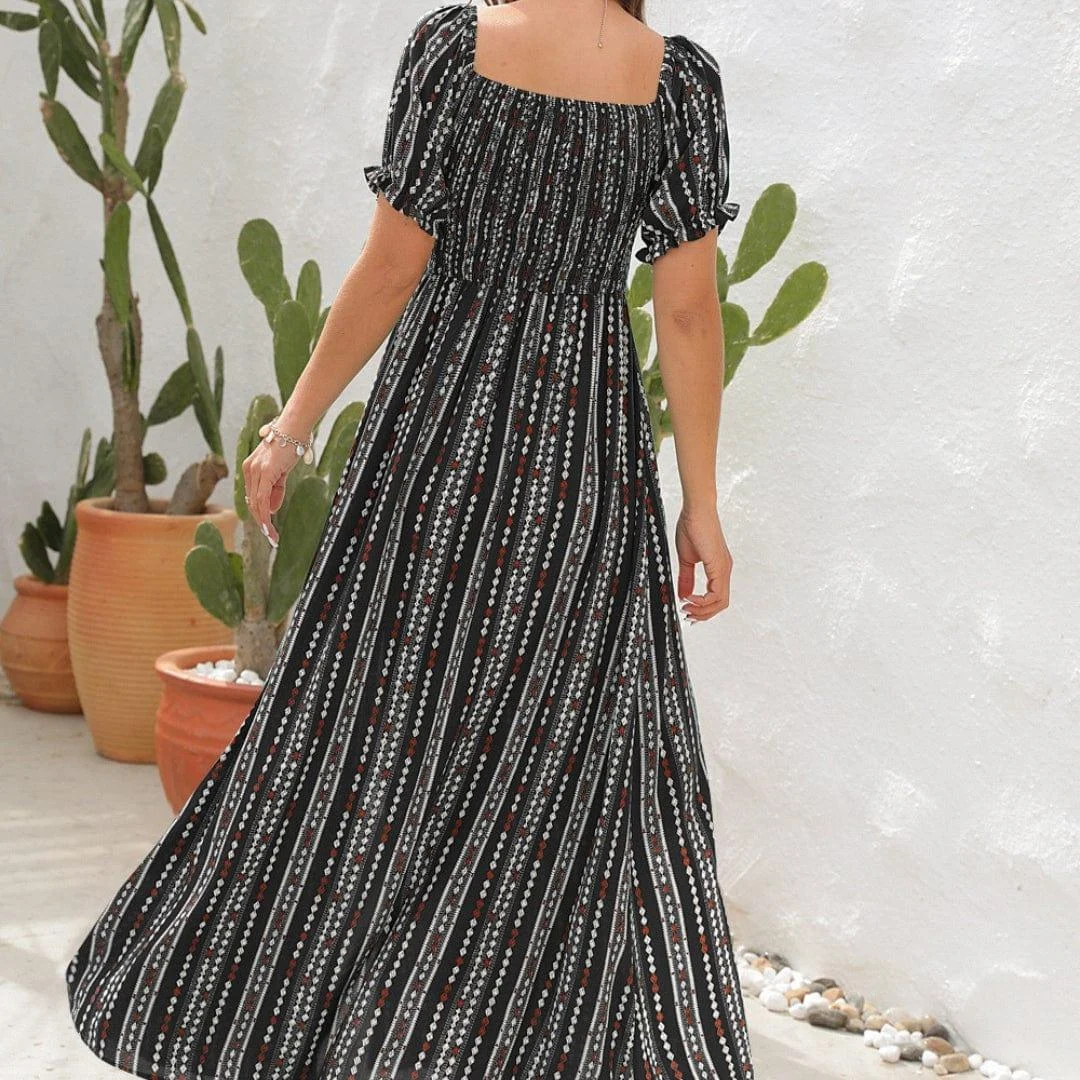 Gypsy Dreamer Off Shoulder Maxi Dress - Glova