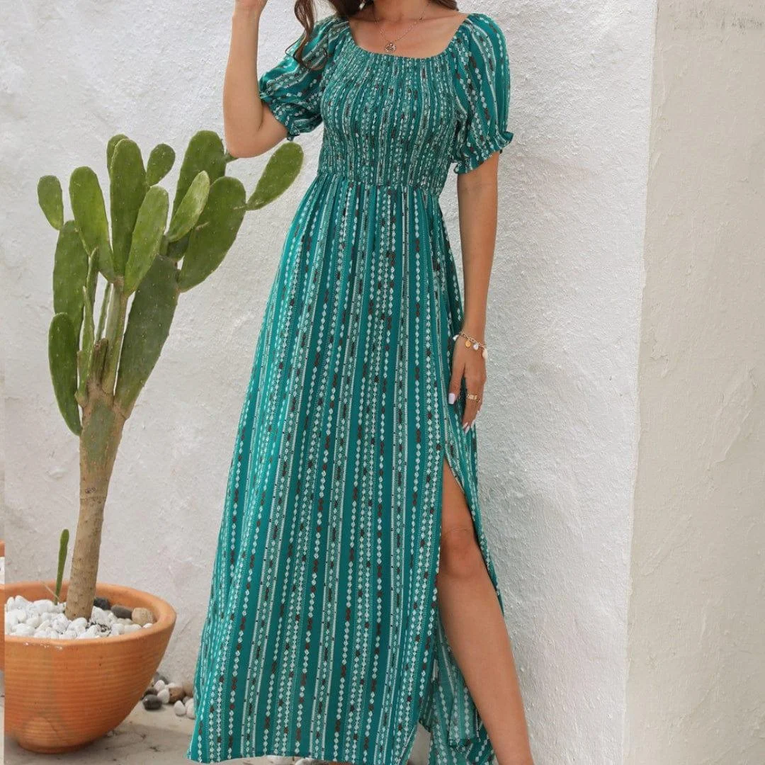 Gypsy Dreamer Off Shoulder Maxi Dress - Glova