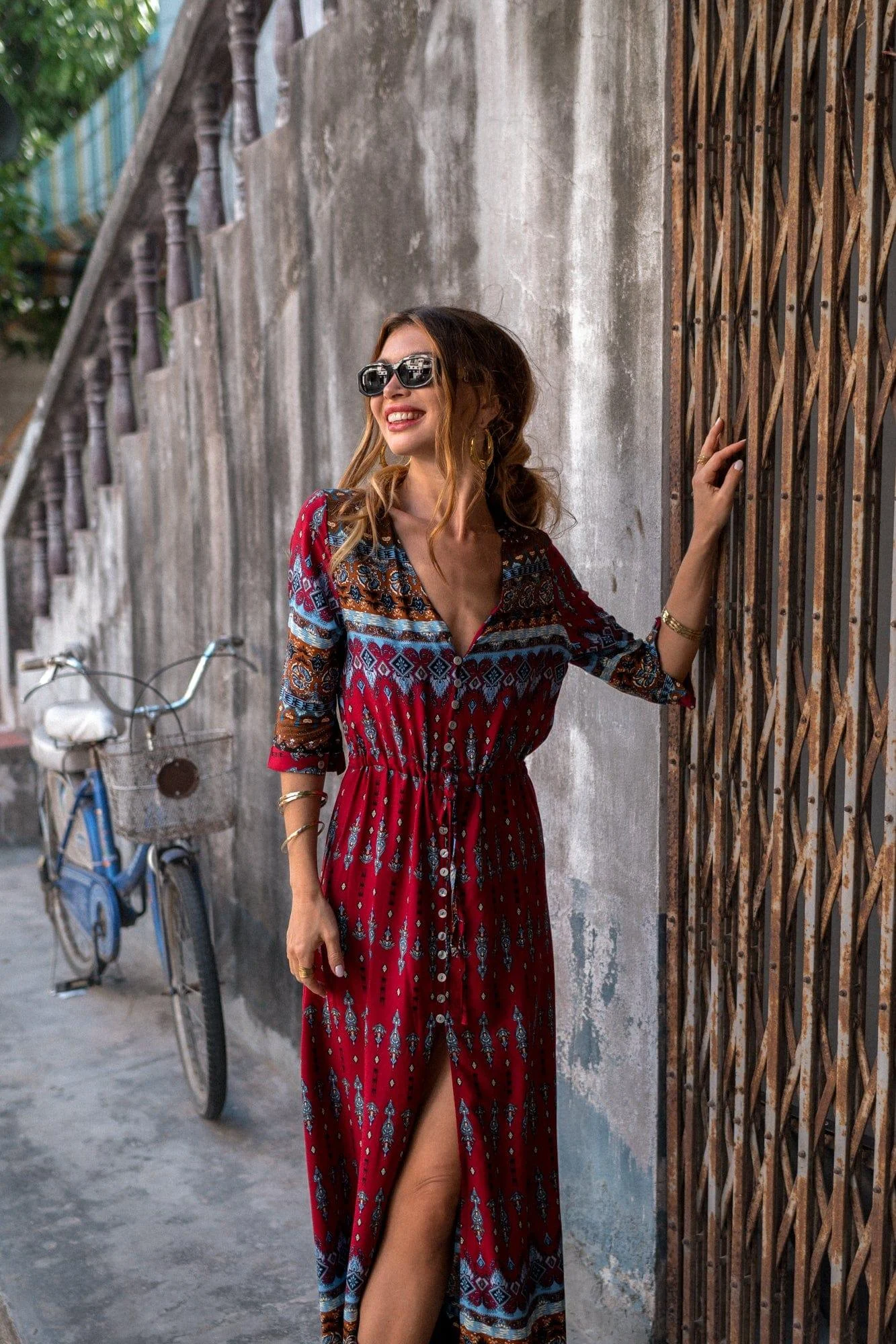 Gypsy Moon Tunic Maxi Dress - Glova