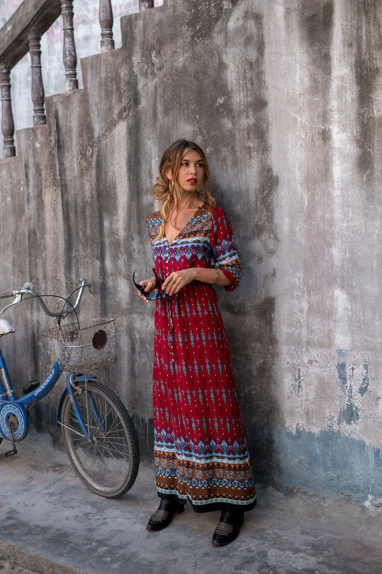 Gypsy Moon Tunic Maxi Dress - Glova