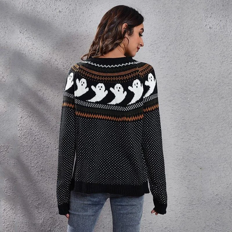 Halloween Knitted Sweater - Glova