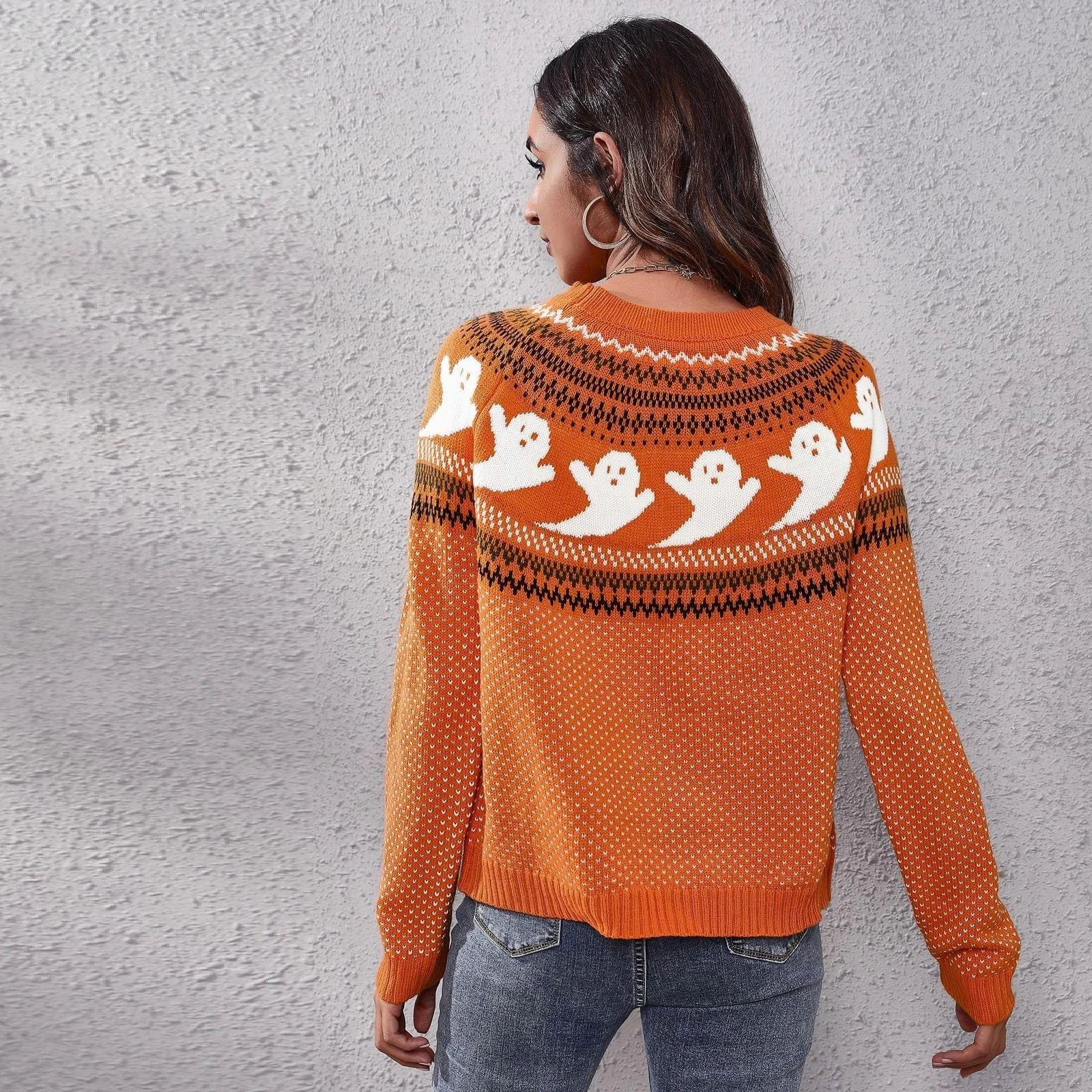 Halloween Knitted Sweater - Glova