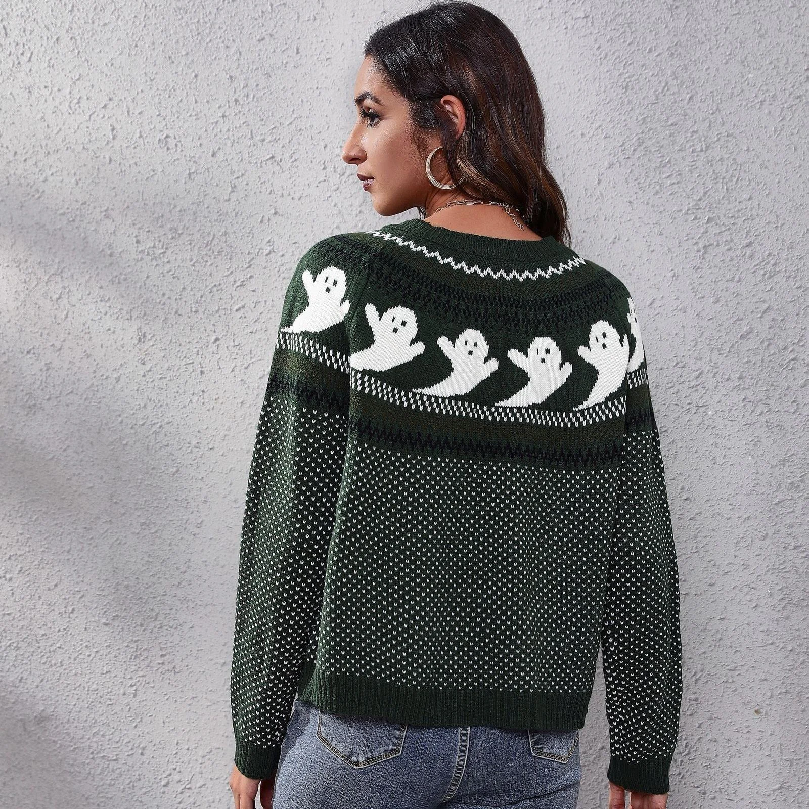 Halloween Knitted Sweater - Glova