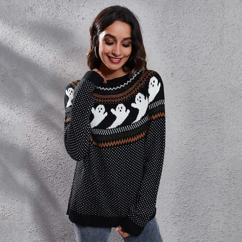 Halloween Knitted Sweater - Glova