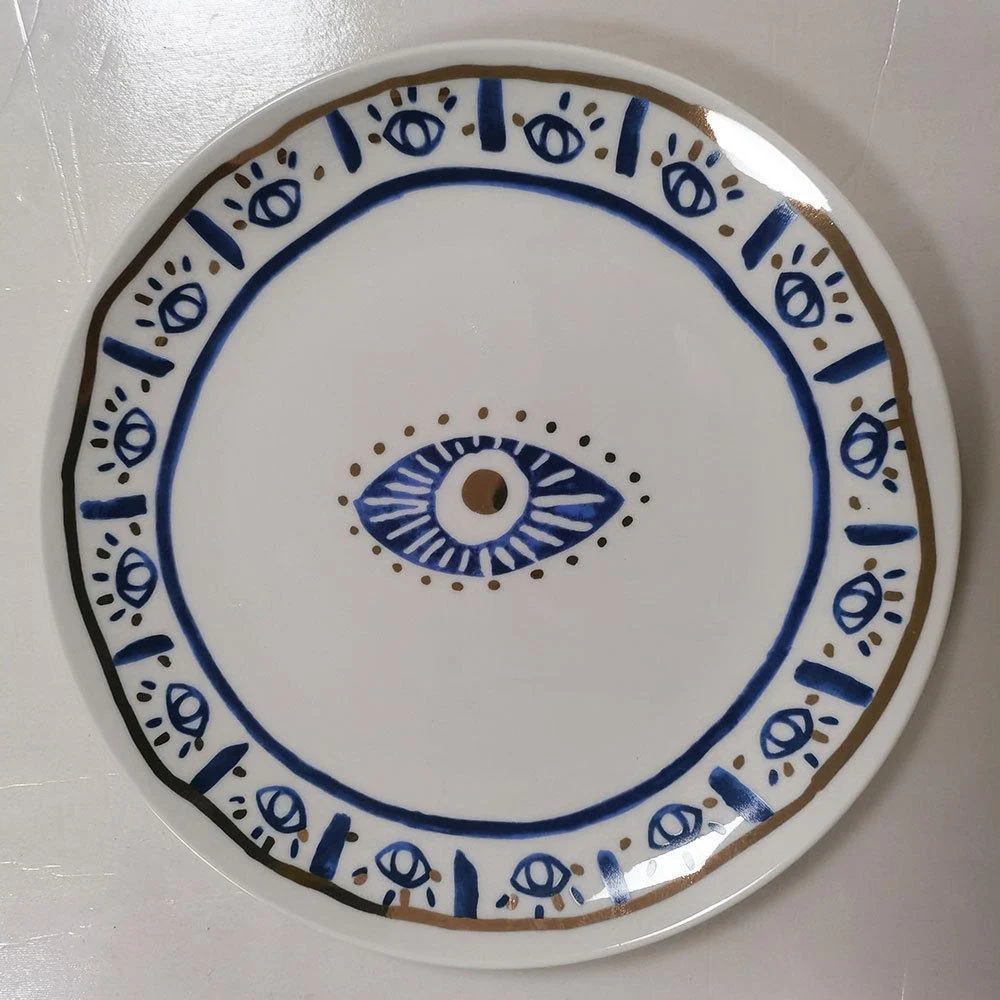 Hamsa Hand Serving Plate - Glova