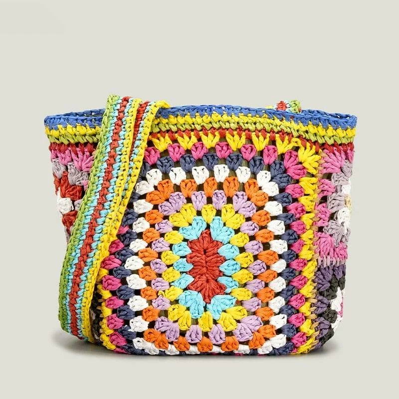 Hand Knitted Crossbody Bag - Glova