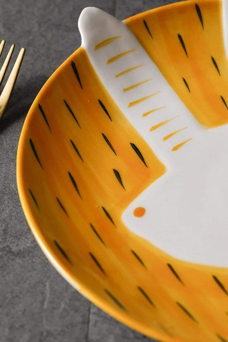 Hand Painted Animal Ceramic Plates - Glova