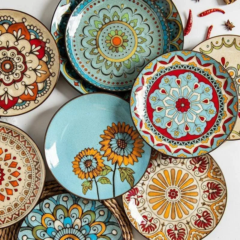 Hand Painted Ceramic Dish Collection - Glova