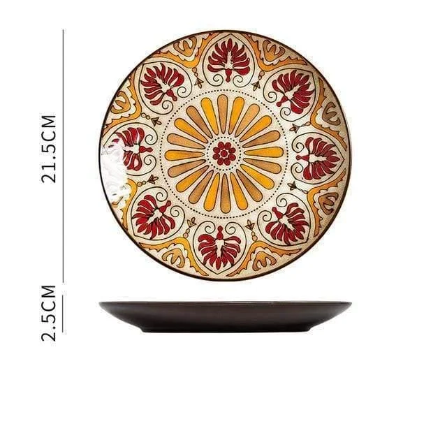 Hand Painted Ceramic Dish Collection - Glova