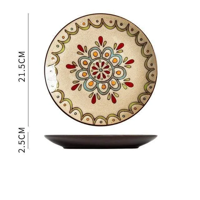 Hand Painted Ceramic Dish Collection - Glova