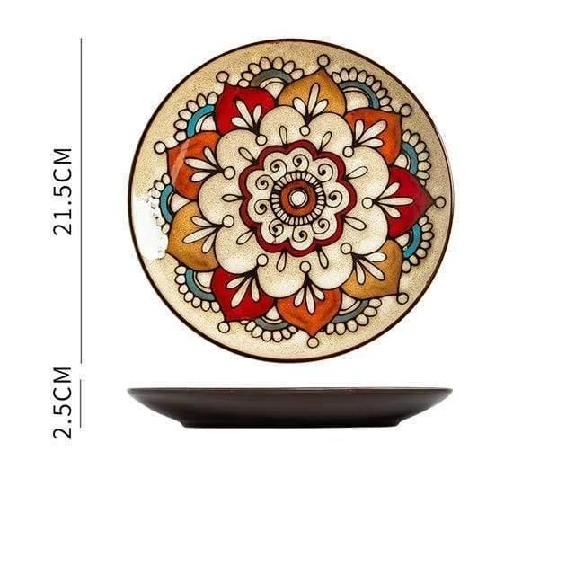 Hand Painted Ceramic Dish Collection - Glova