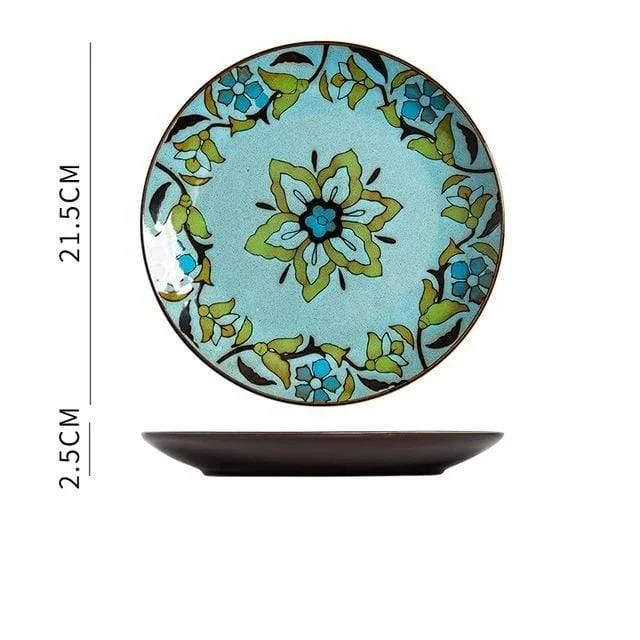 Hand Painted Ceramic Dish Collection - Glova