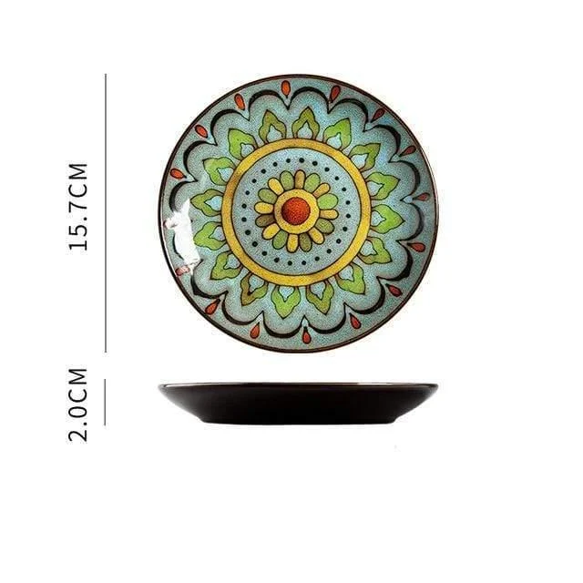 Hand Painted Ceramic Dish Collection - Glova