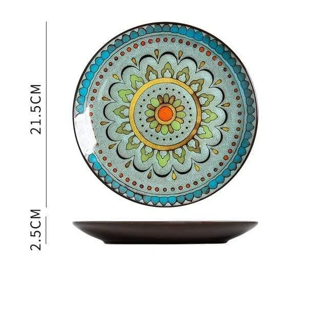 Hand Painted Ceramic Dish Collection - Glova