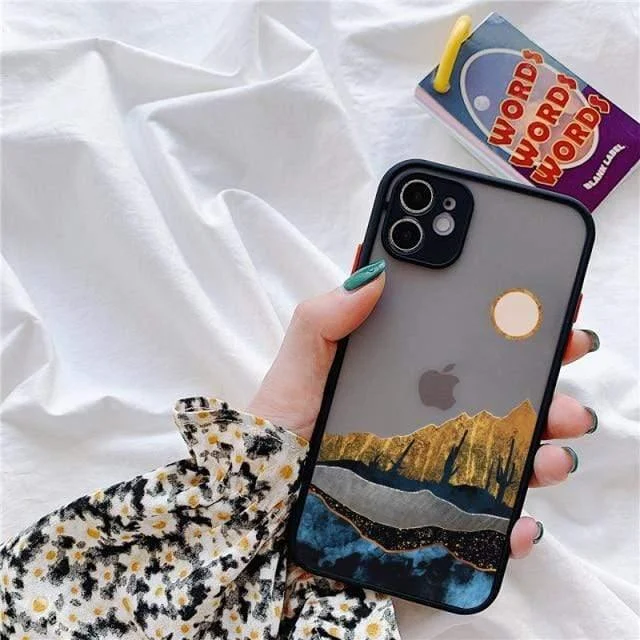 Hand Painted Landscape Phone Case - Glova