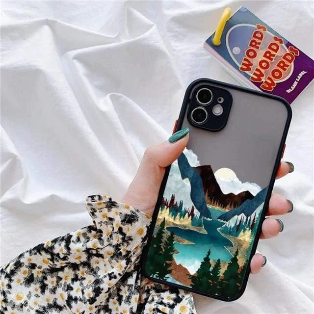 Hand Painted Landscape Phone Case - Glova