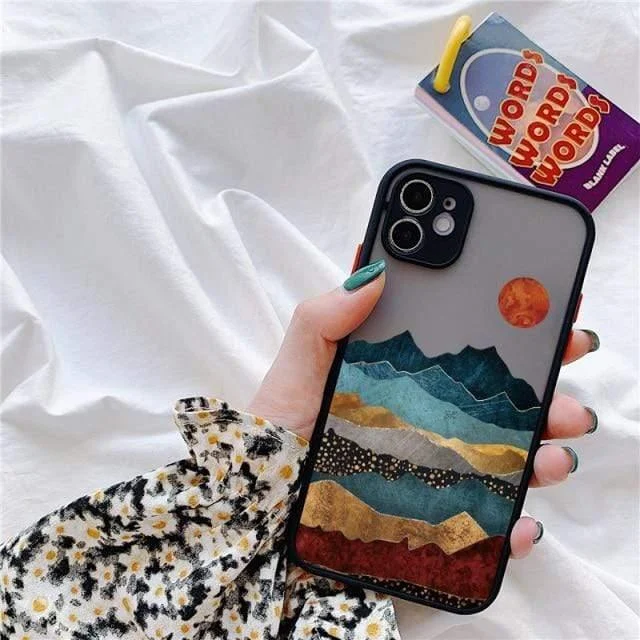 Hand Painted Landscape Phone Case - Glova