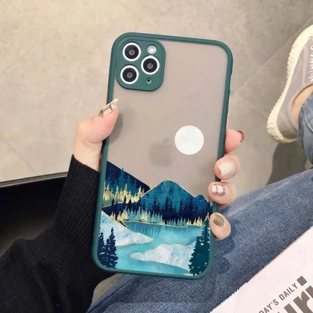 Hand Painted Landscape Phone Case - Glova