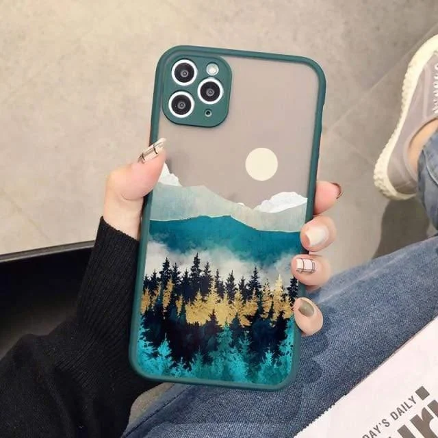 Hand Painted Landscape Phone Case - Glova