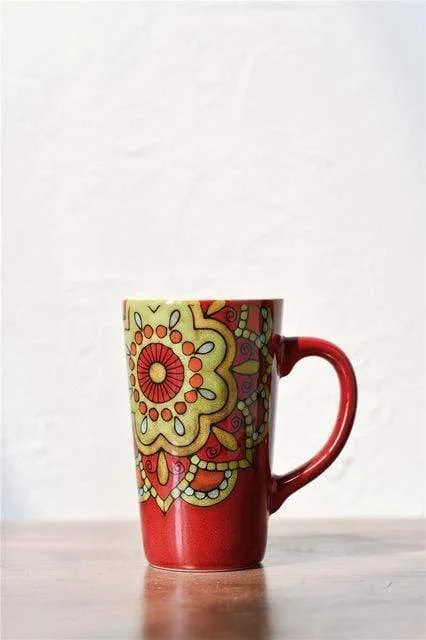 Hand-painted Mandala Mugs - Glova