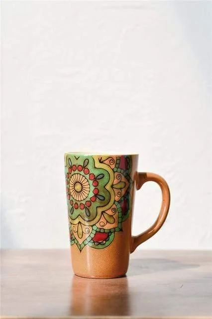 Hand-painted Mandala Mugs - Glova