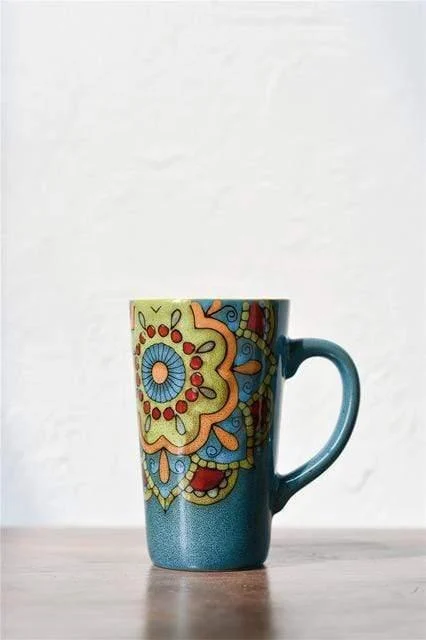 Hand-painted Mandala Mugs - Glova