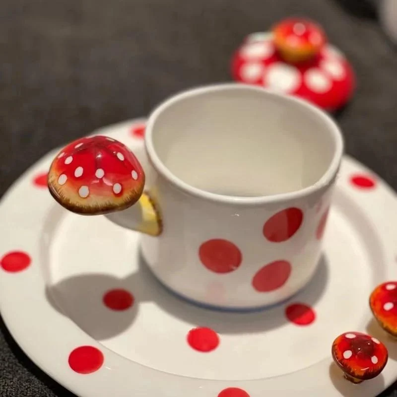 Hand Painted Mushroom Tableware - Glova