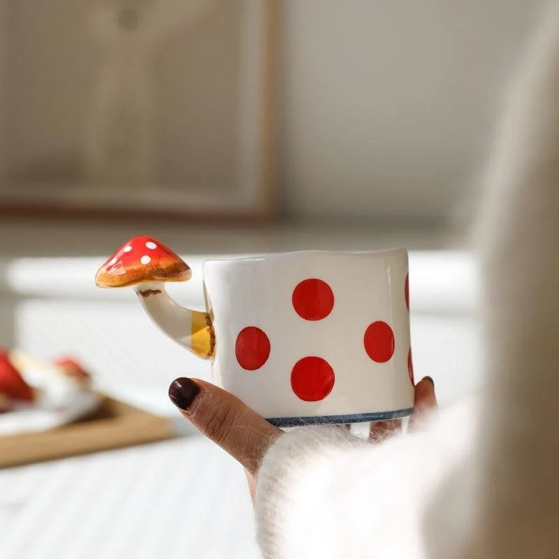 Hand Painted Mushroom Tableware - Glova