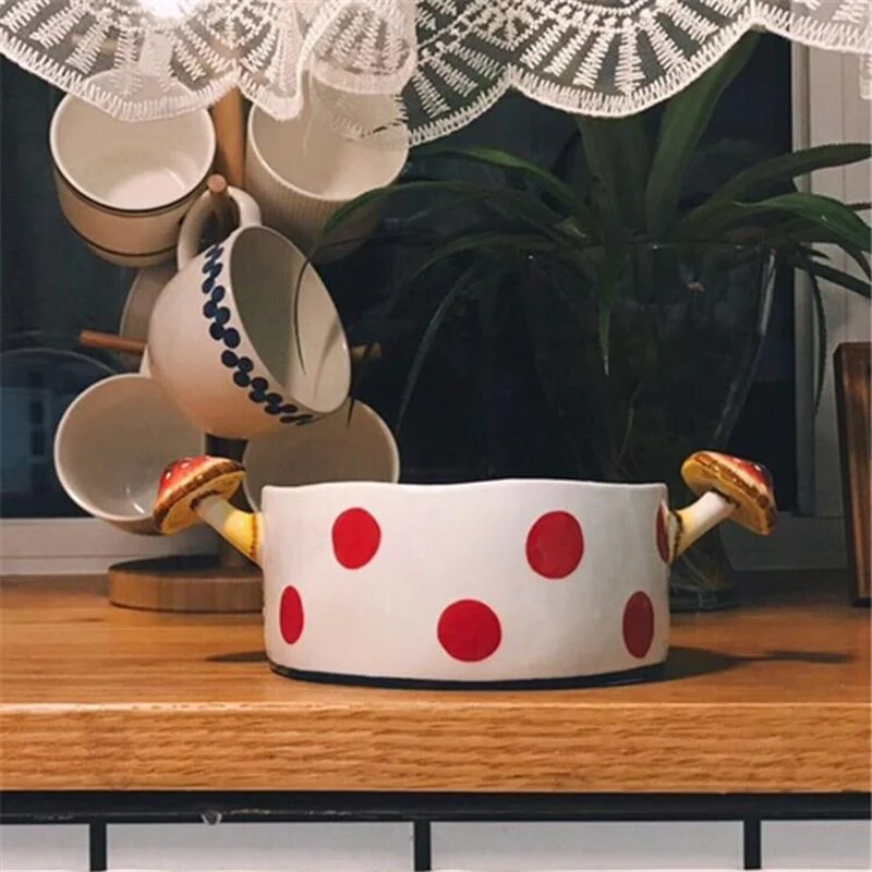 Hand Painted Mushroom Tableware - Glova