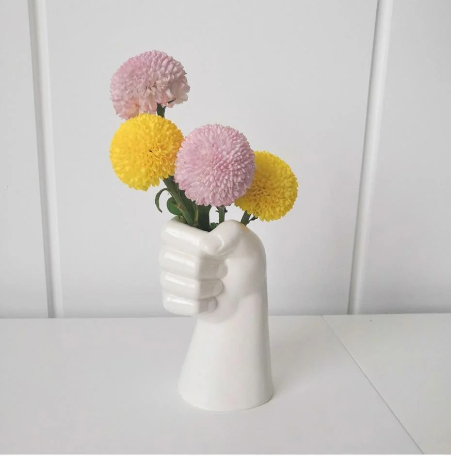 Hand Shaped Flower Vase - Glova