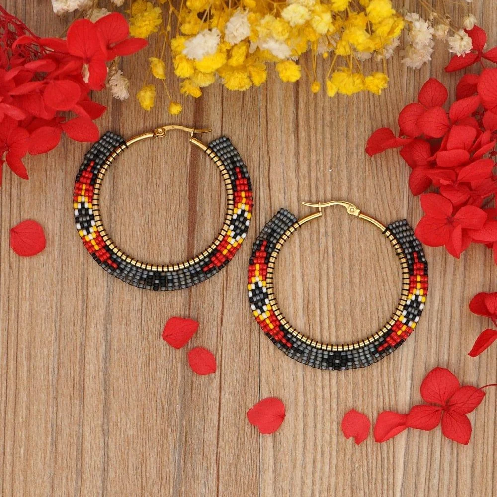 Handmade Ethnic Design Earrings - Glova