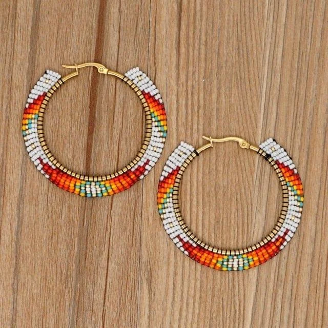 Handmade Ethnic Design Earrings - Glova